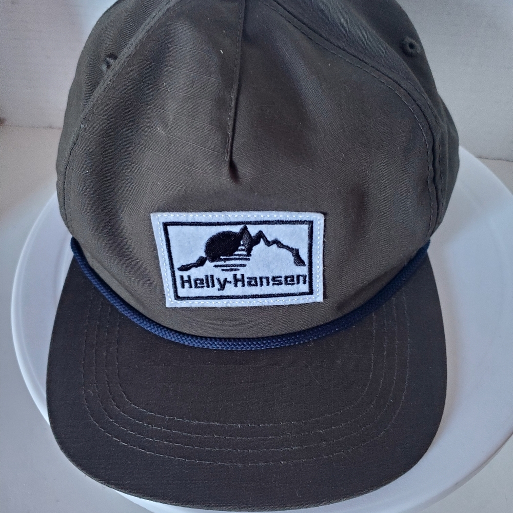 Helly Hansen Army Green Trucker Style Ballcap